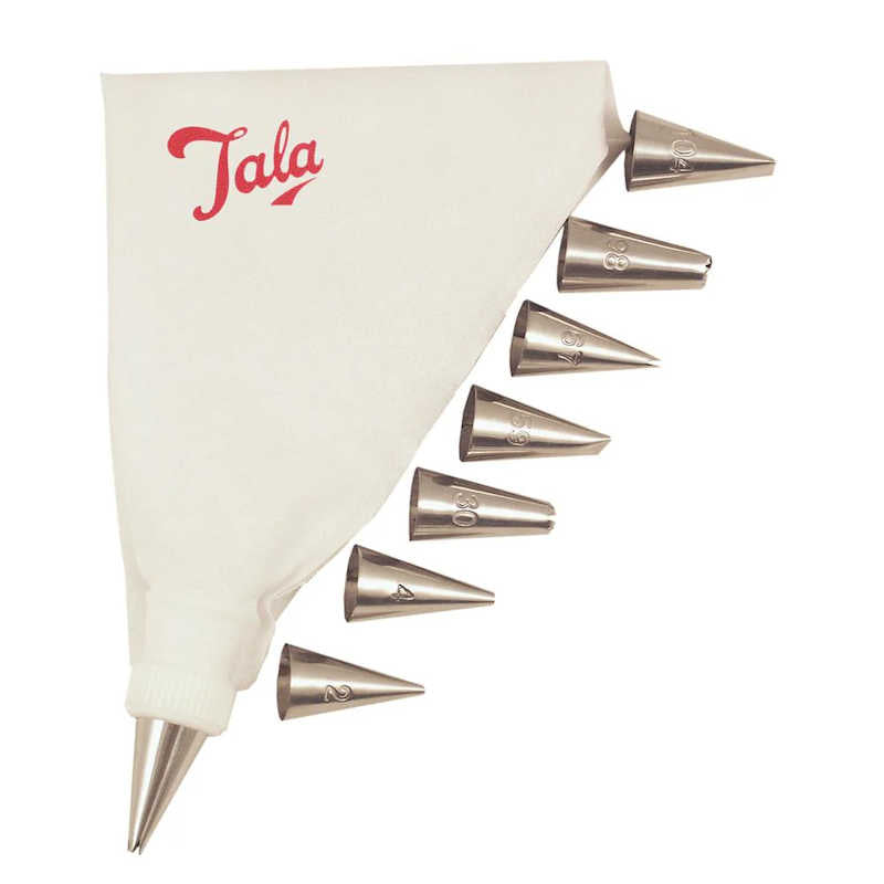 Tala Icing Bag Set with 8 Nozzles