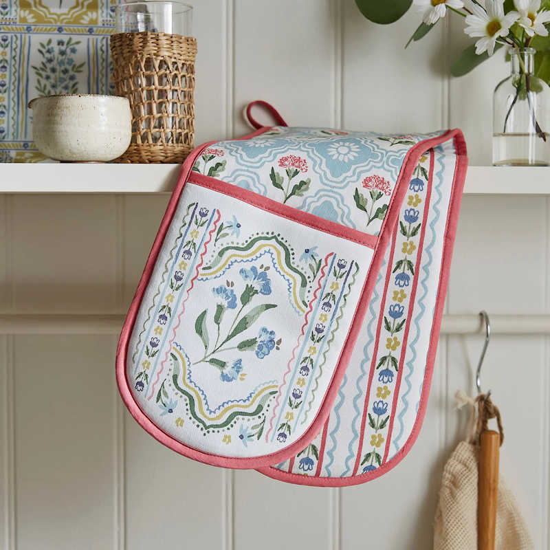 Ulster Weavers Boho Floral Double Oven Glove