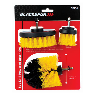 3PC DRILL BRUSH SET