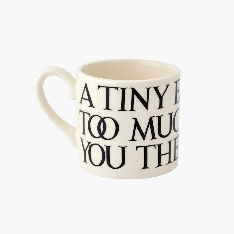 Emma Bridgewater Black Toast Espresso Mug