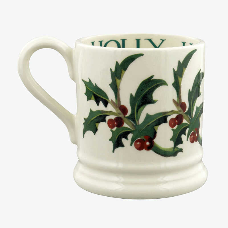 Emma Bridgewater Holly 1/2 Pint Mug