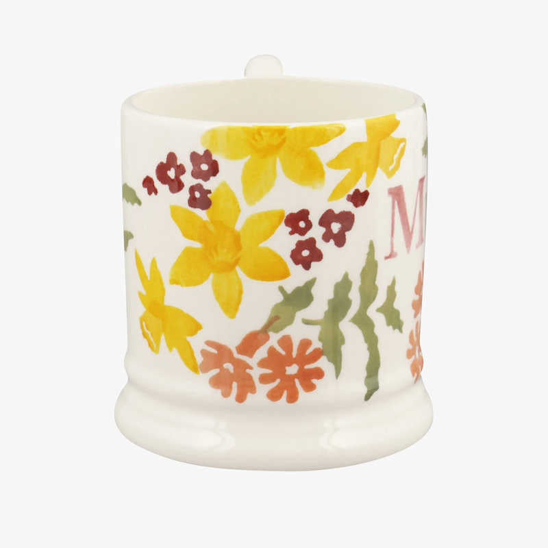 Emma Bridgewater Wild Daffodils 'Mum' 1/2 Pint Mug