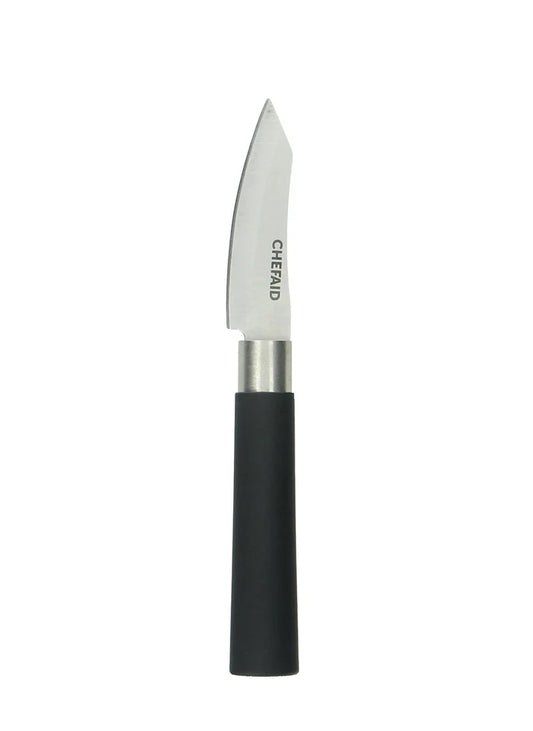 Chef Aid 3 Inch Paring Knife with Soft Grip Handle