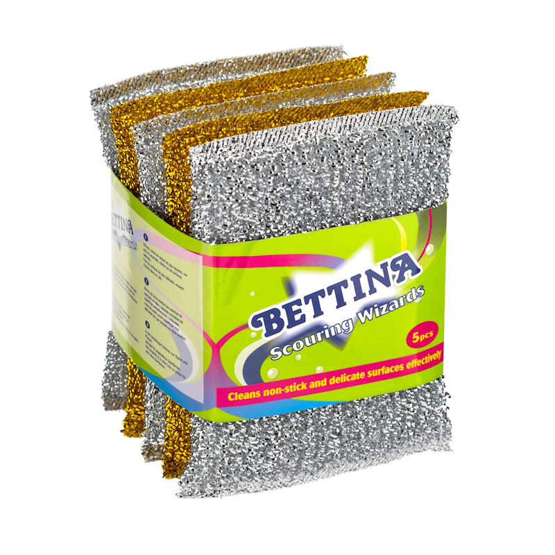 Bettina 5pc Scouring Silver and Gold Wizard