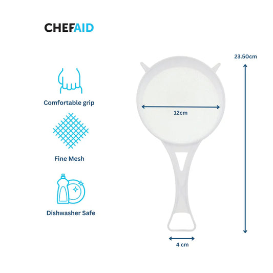 Chef Aid Plastic Strainer 12Cm
