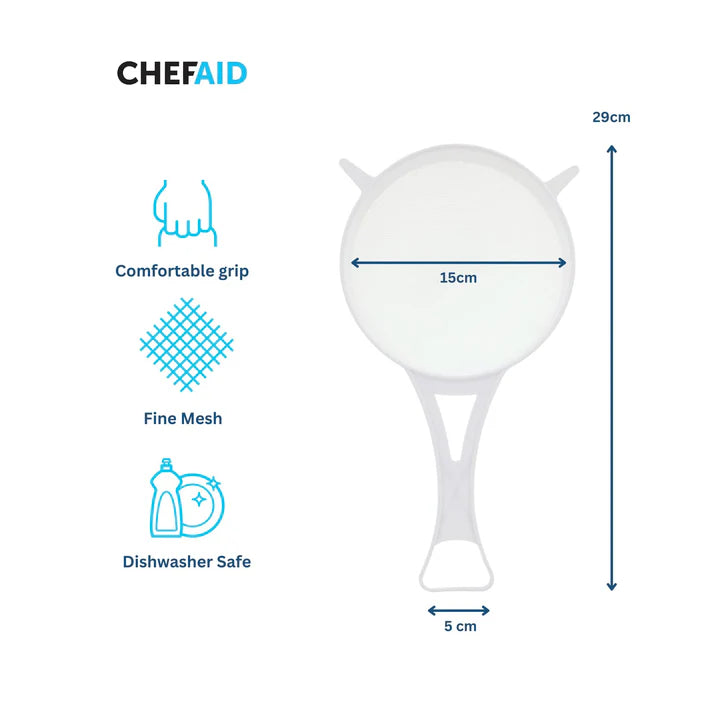 Chef Aid Plastic Strainer 15Cm