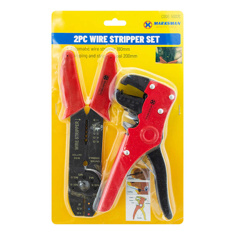 Marksman 2pc Wire Stripper Set