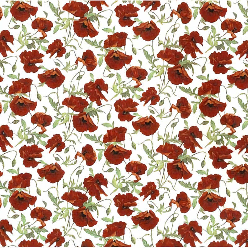 Poppy Chintz Large Bone China Mug