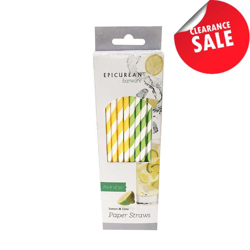 Lemon/Lime Paper Straws
