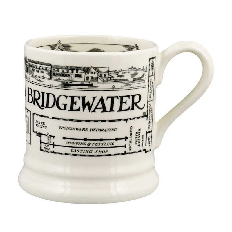 Emma Bridgewater Factory Plan 1/2 Pint Mug
