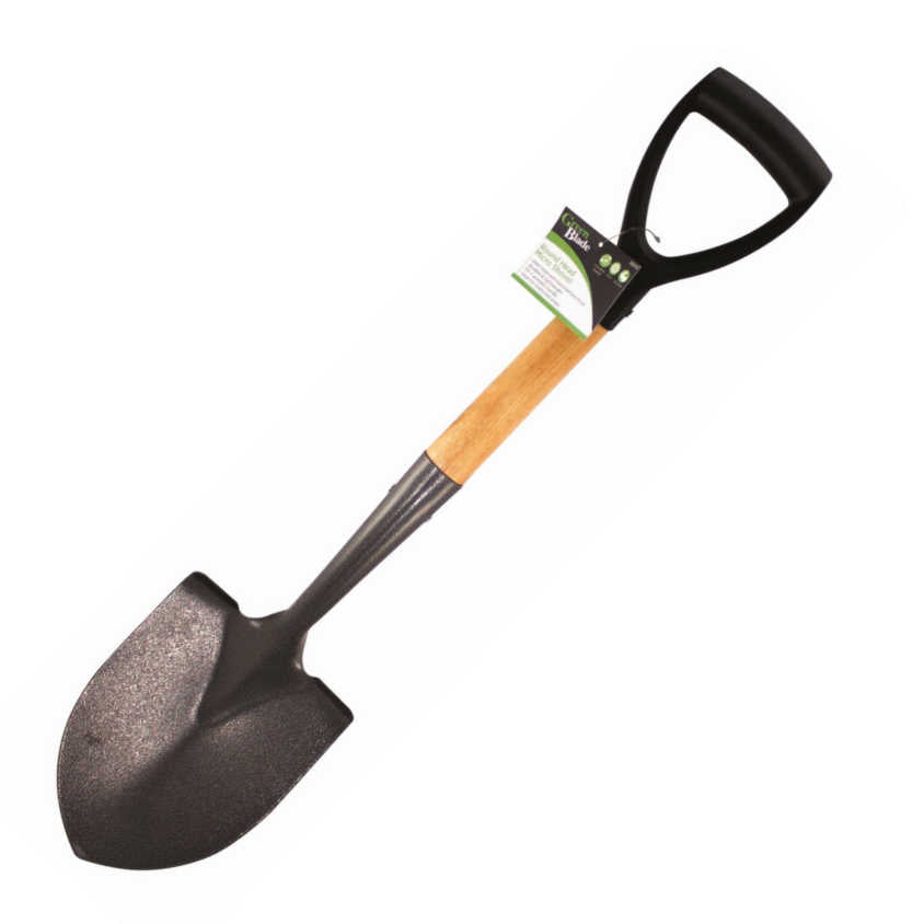 Green Blade Round Head Micro Shovel