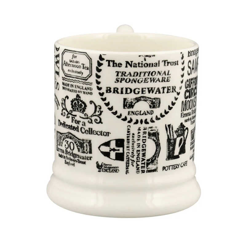 Emma Bridgewater Backstamps From 40 Years 1/2 Pint Mug