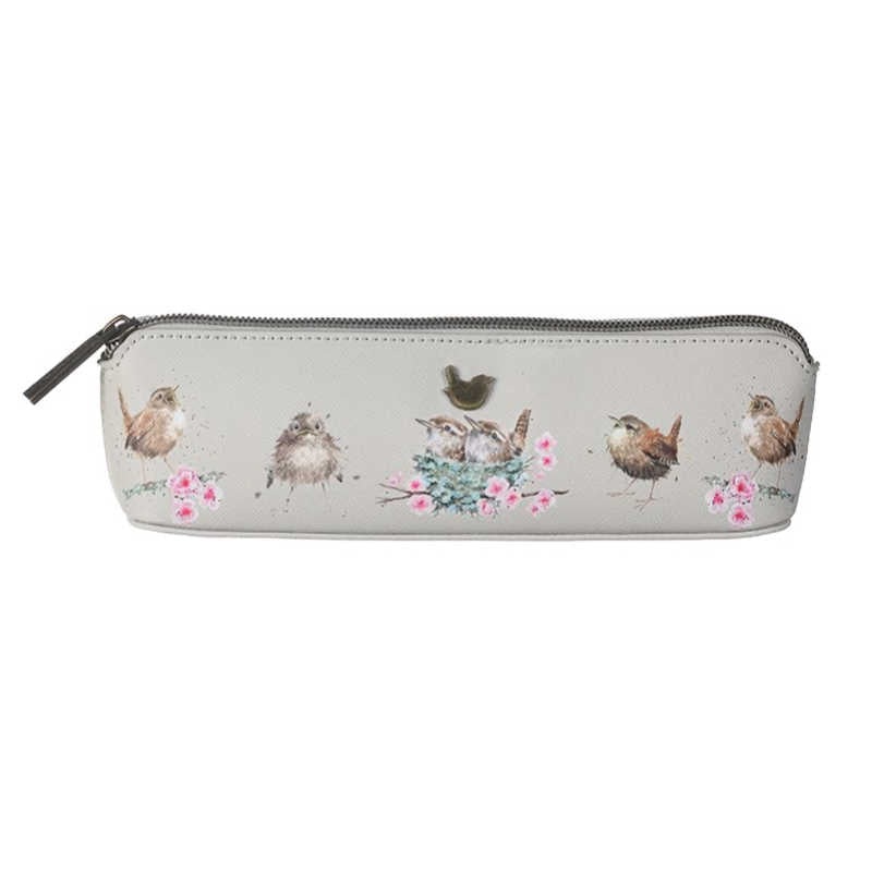 Wrendale Designs 'Little Tweets' Wren Brush Bag/Pencil Case