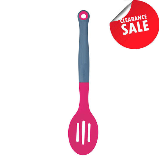 Colourworks Brights Silicone-Headed Slotted Spoon Assorted Colours