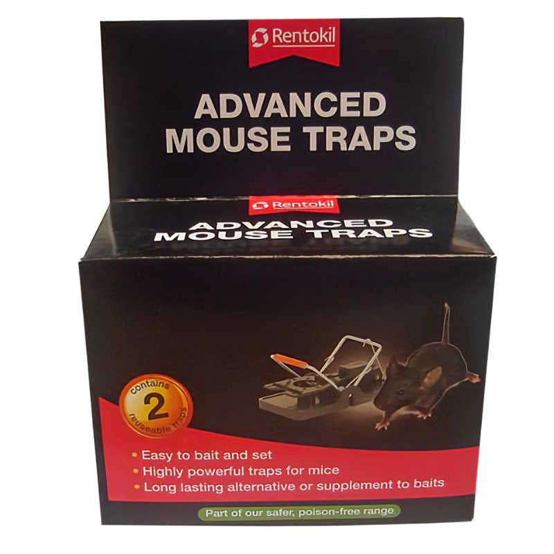 Rentokil Advanced Mouse Trap Twin Pack