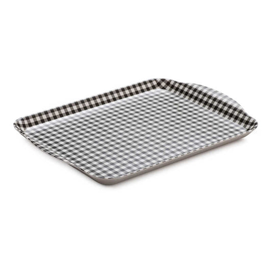 Zeal Melamine Small Gingham Tray