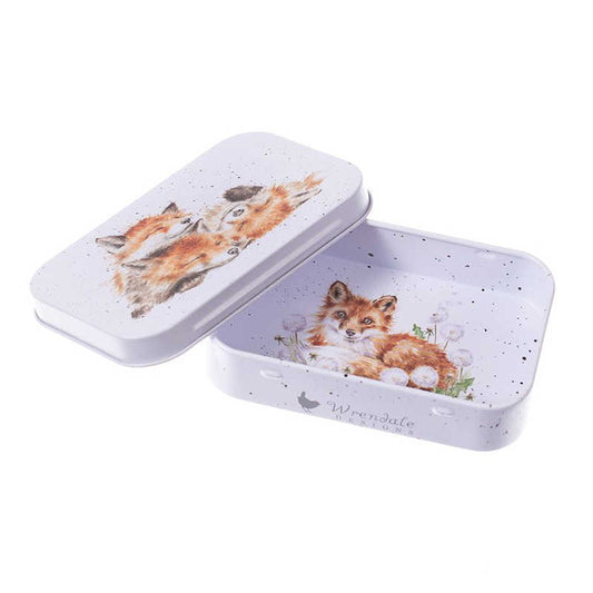 Wrendale Designs 'The Afternoon Nap' Fox Mini Gift Tin