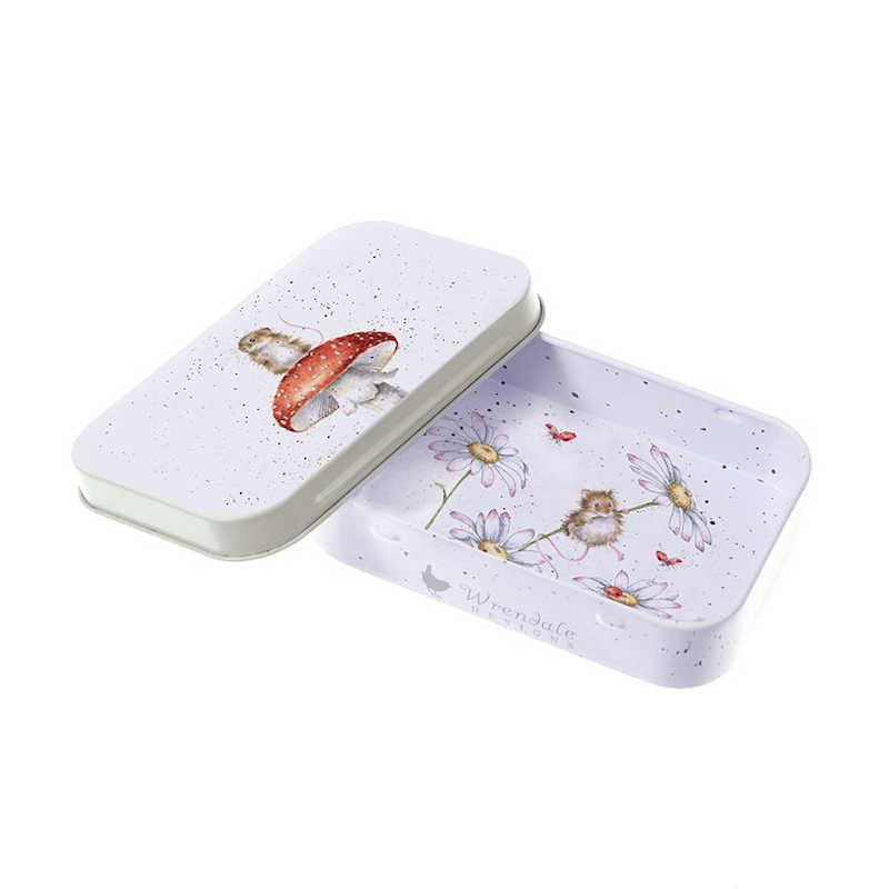 Wrendale Designs 'He's a Fun-Gi' Mouse Mini Gift Tin