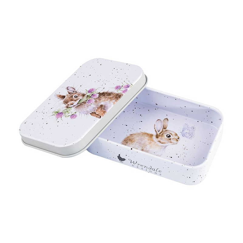 Wrendale Designs 'Head Clover Heels' Rabbit Mini Gift Tin