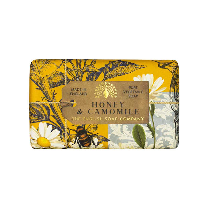 English Soap Company Anniversary Honey and Camomile 190g Soap Bar