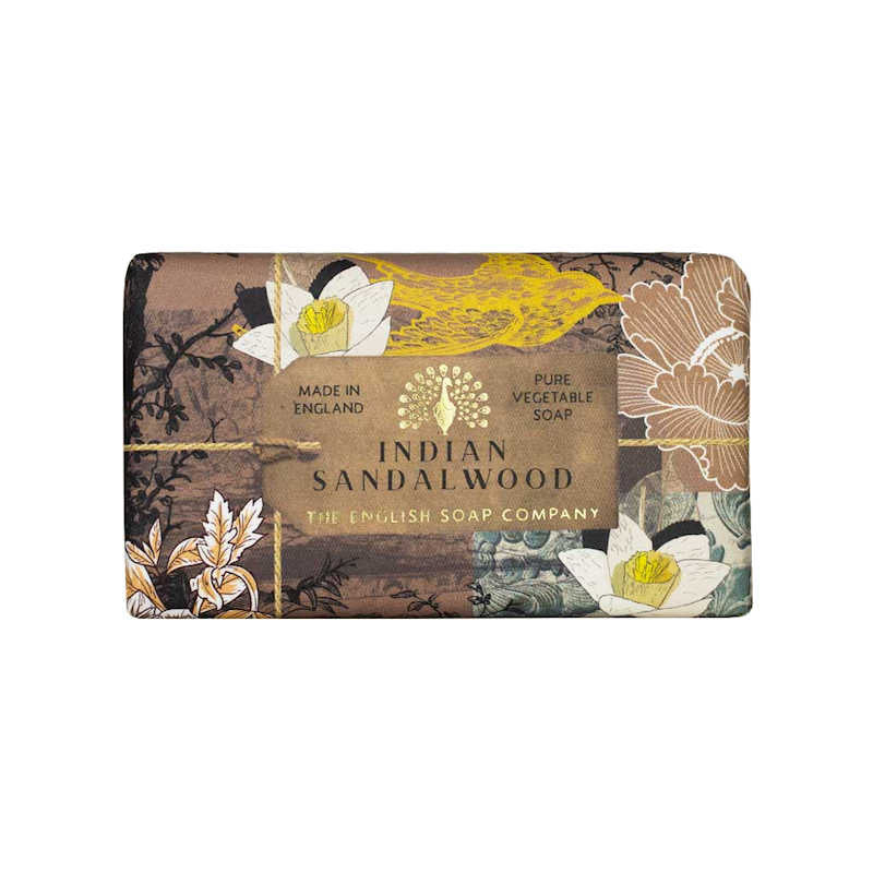 English Soap Company Anniversary Indian Sandalwood 190g Soap Bar