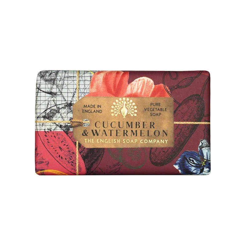 English Soap Company Anniversary Cucumber and Watermelon 190g Soap Bar