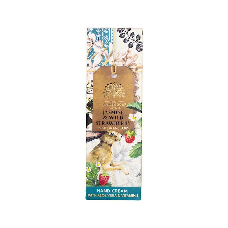 English Soap Company Anniversary Jasmine and Wild Strawberry 75ml Hand Cream