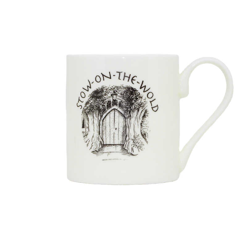 Bone China Mug Durin's Door