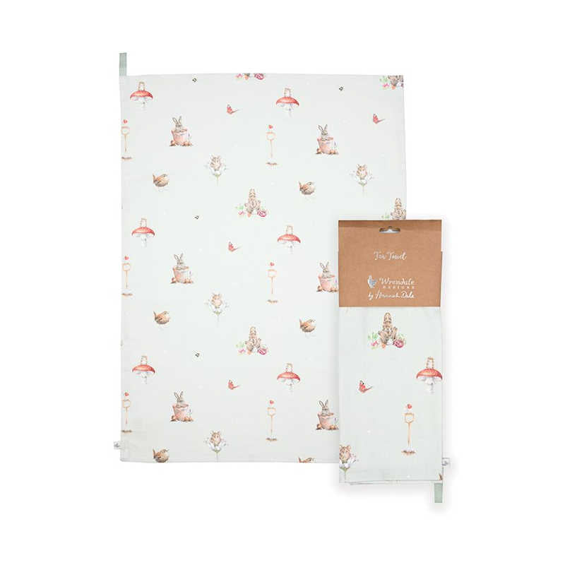 Wrendale Designs Tea towel 'Garden Friends'