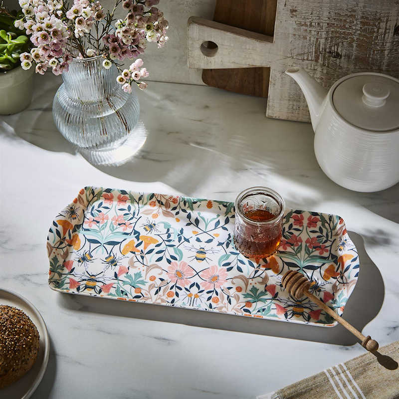 Ulster Weavers Bee Bloom Small Serving Tray