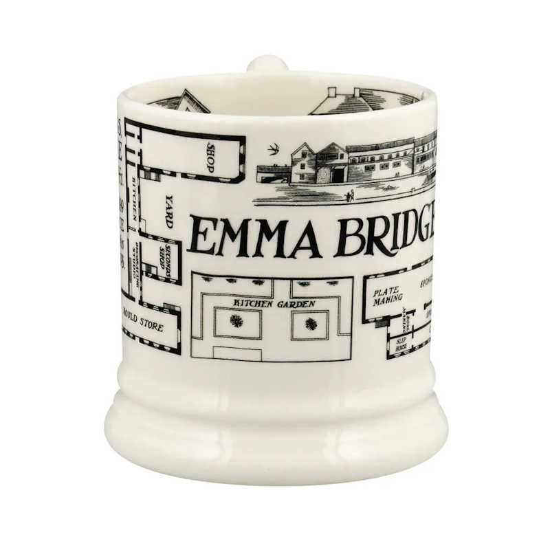 Emma Bridgewater Factory Plan 1/2 Pint Mug