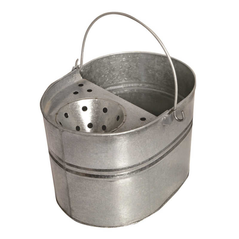 Ashley Housewares Galvanised Mop Bucket