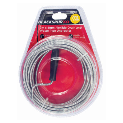 Blackspur 7M Flexi Drain Unblocker