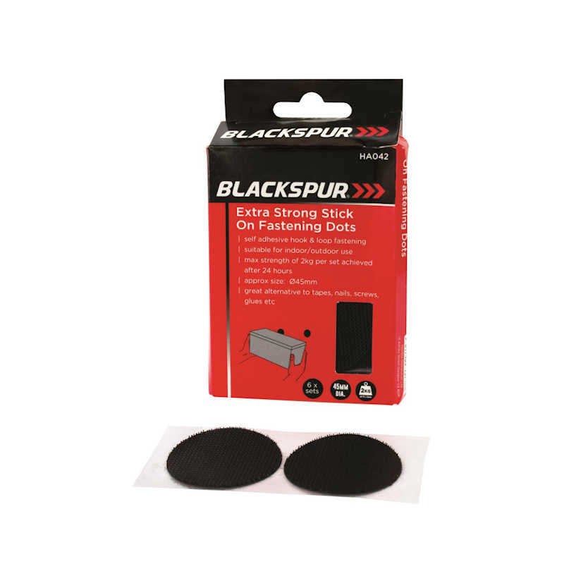 Blackspur Extra-Strong Stick-on Fastening Dots