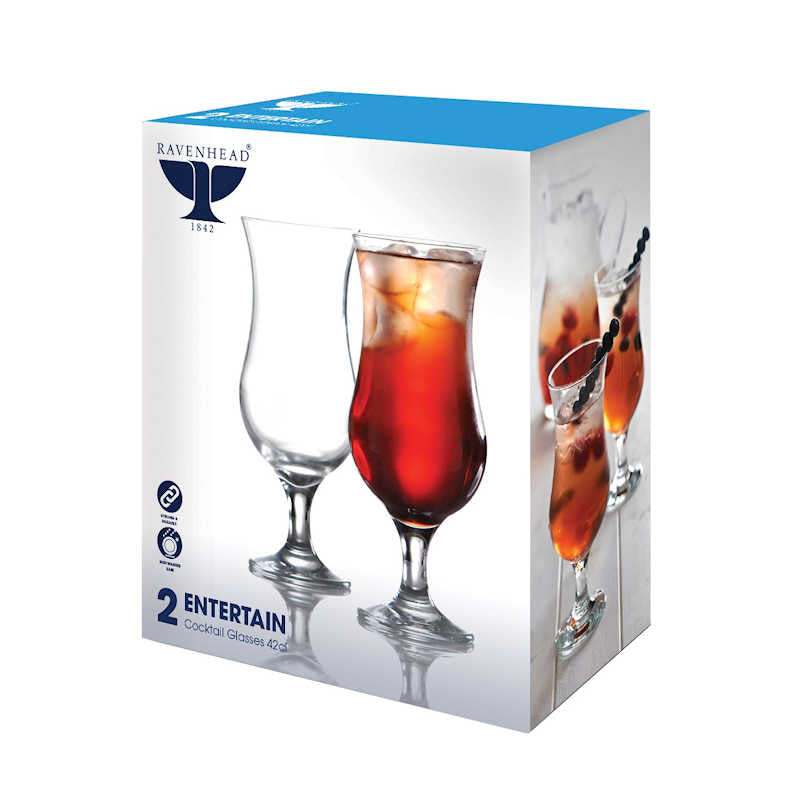 Ravenhead Entertain Set Of 2 Cocktail Glasses 42cl