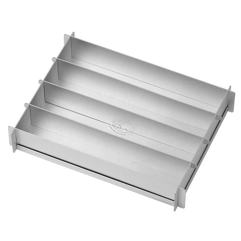 Tala Silver-Anodised Battenburg Tin