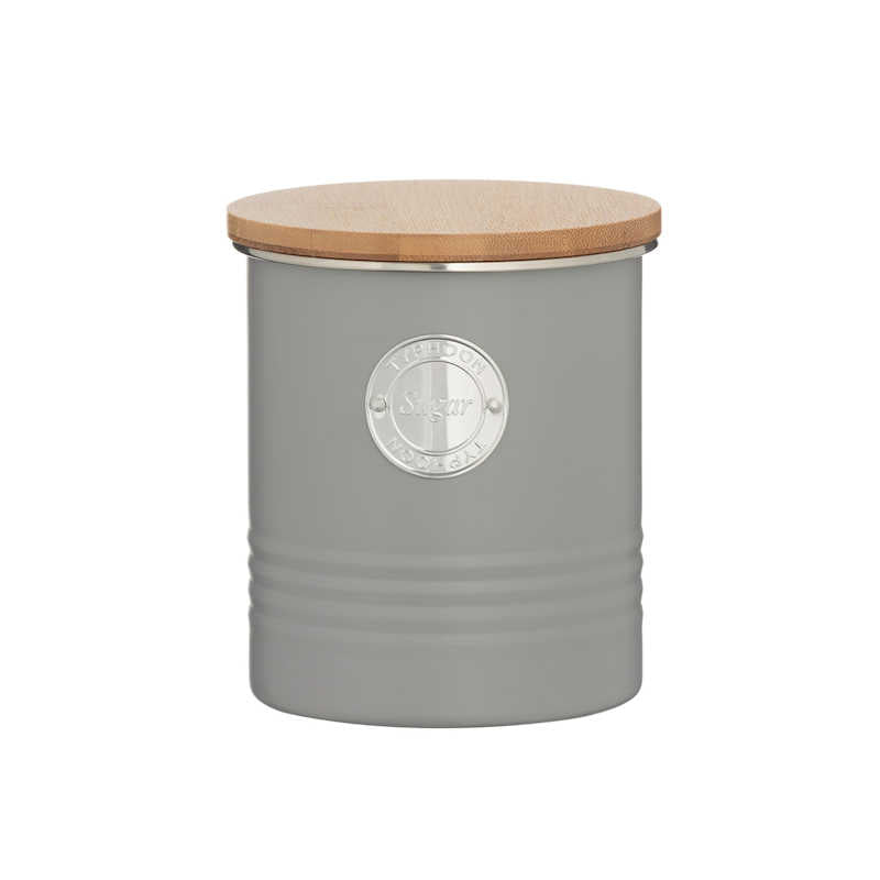 Typhoon Living Grey Storage Tins (Various) - The Crock Ltd