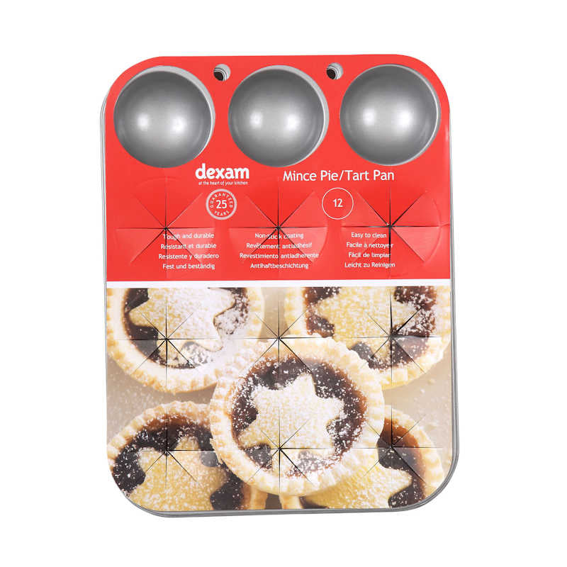 Dexam Non-Stick 12 Cup Mince Pie Pan