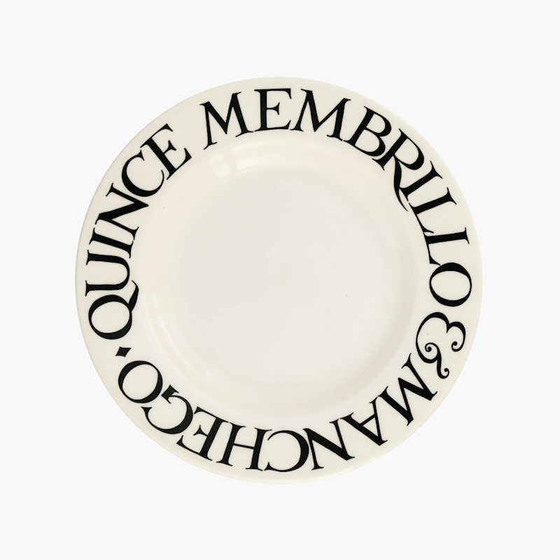 Emma Bridgewater Black Toast Quince 8.5" Plate