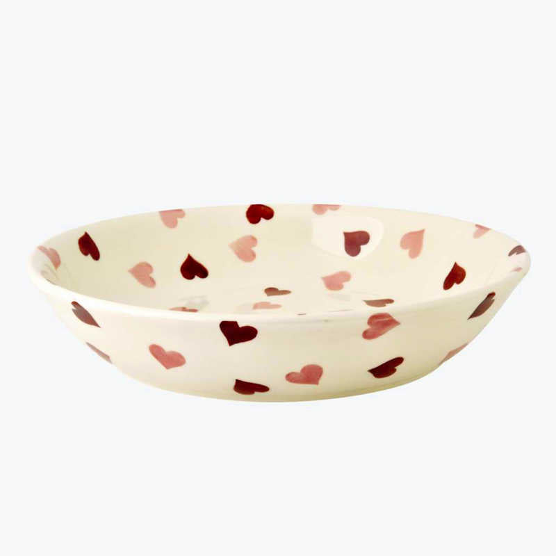 Emma Bridgewater Pink Hearts Medium Pasta Bowl