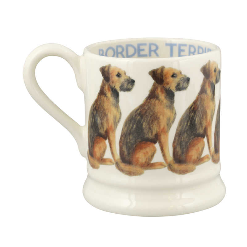 Emma Bridgewater Dogs Border Terrier 1/2 Pint Mug