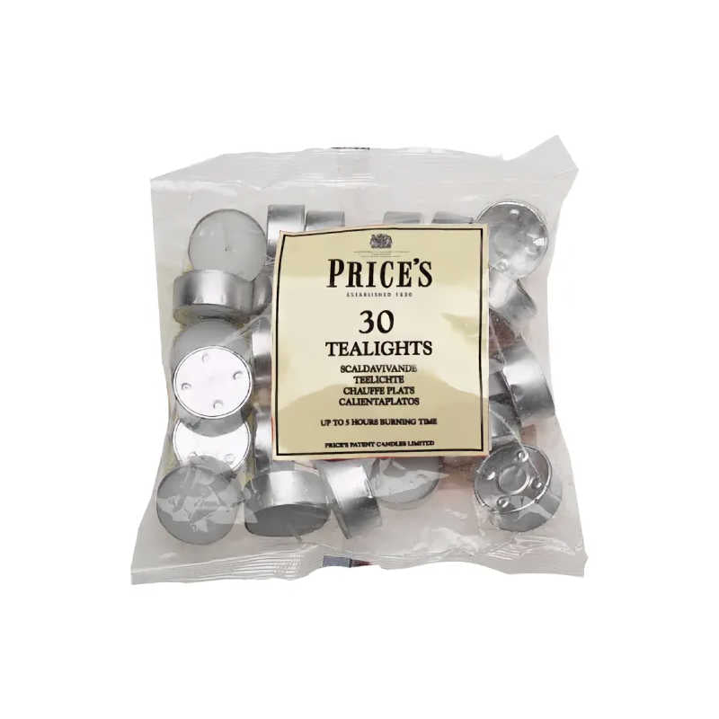 Prices 4Hr Tealights X 30