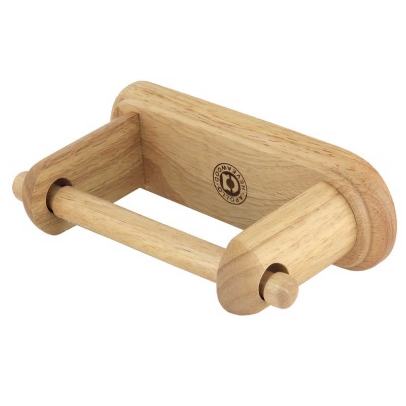 Apollo Wooden Toilet Roll Holder