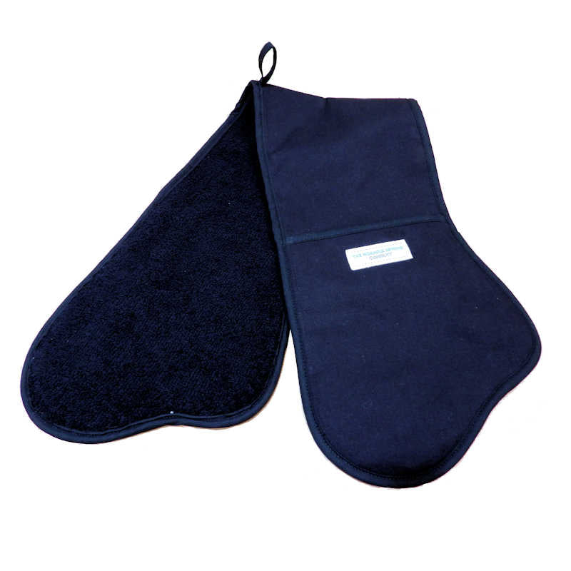 Norfolk Kitchen Double Oven Glove Black
