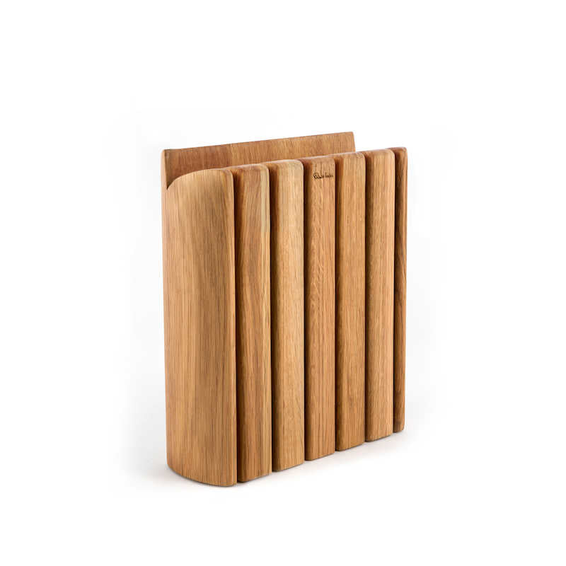 Robert Welch Book Oak Knife Block (Empty)