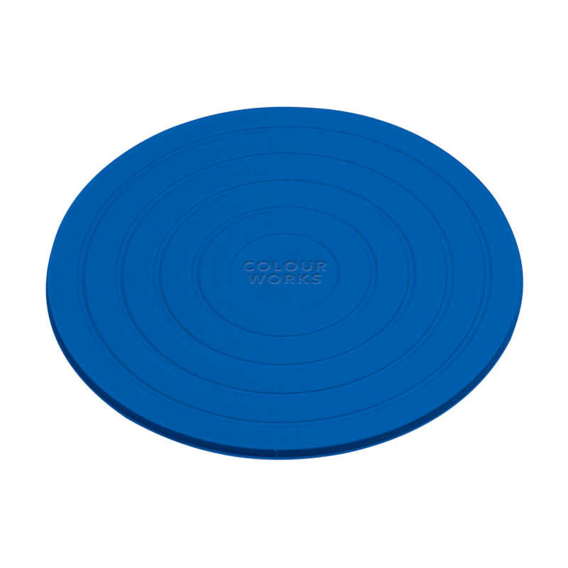 Colourworks Silicone Coaster blue