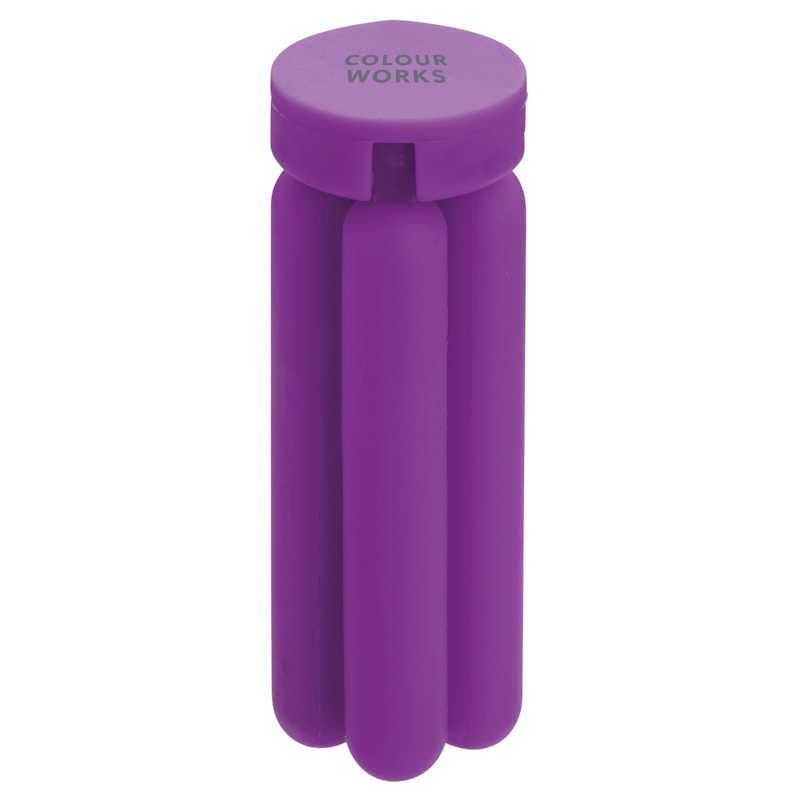 Colourworks Folding Trivet Purple Folded