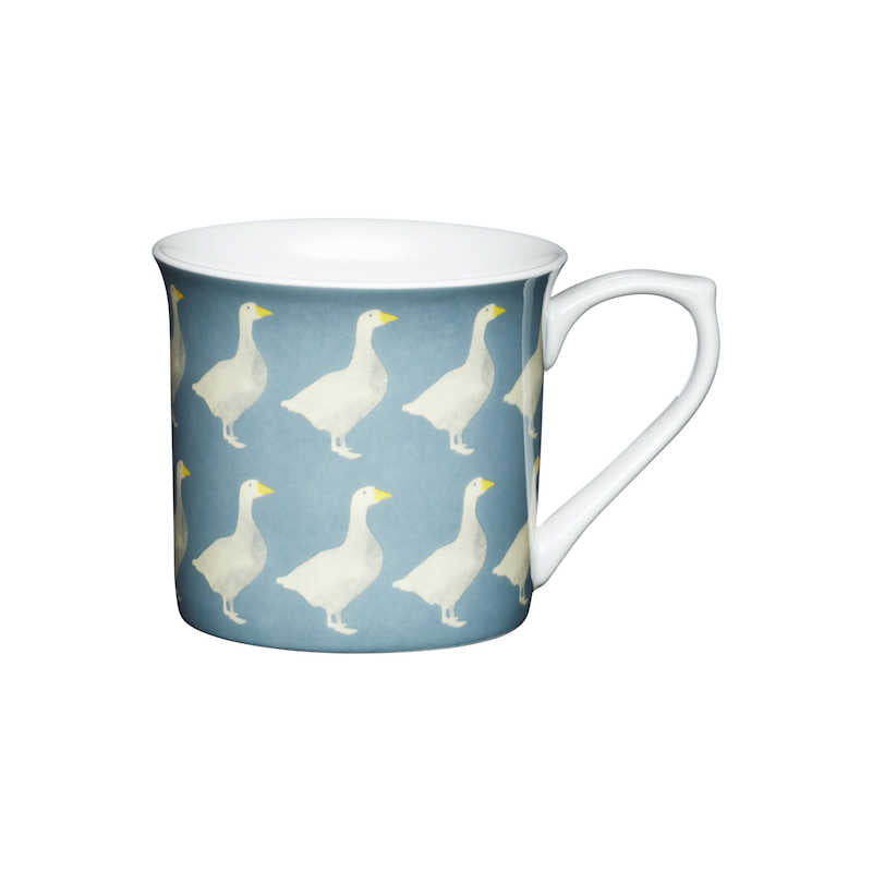 Kitchen Craft Fluted China Mug (Various Designs)