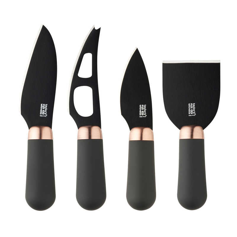 Taylor's Eye Witness Brooklyn 4 Piece Cheese Knife Set