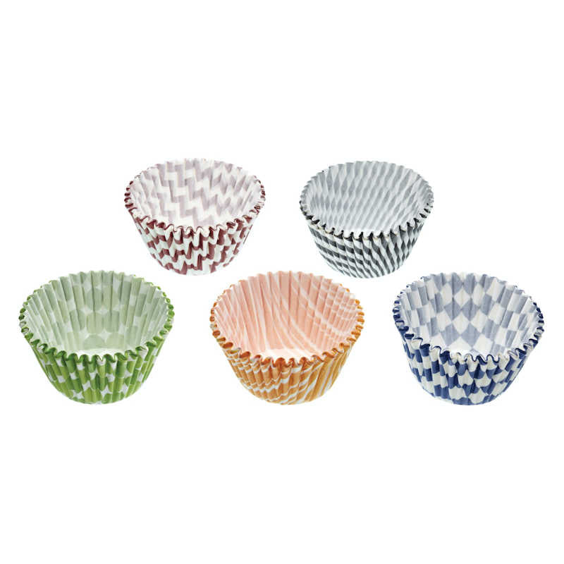 Sweetly Does It Pack of 160 Assorted Pattern Muffin Cases